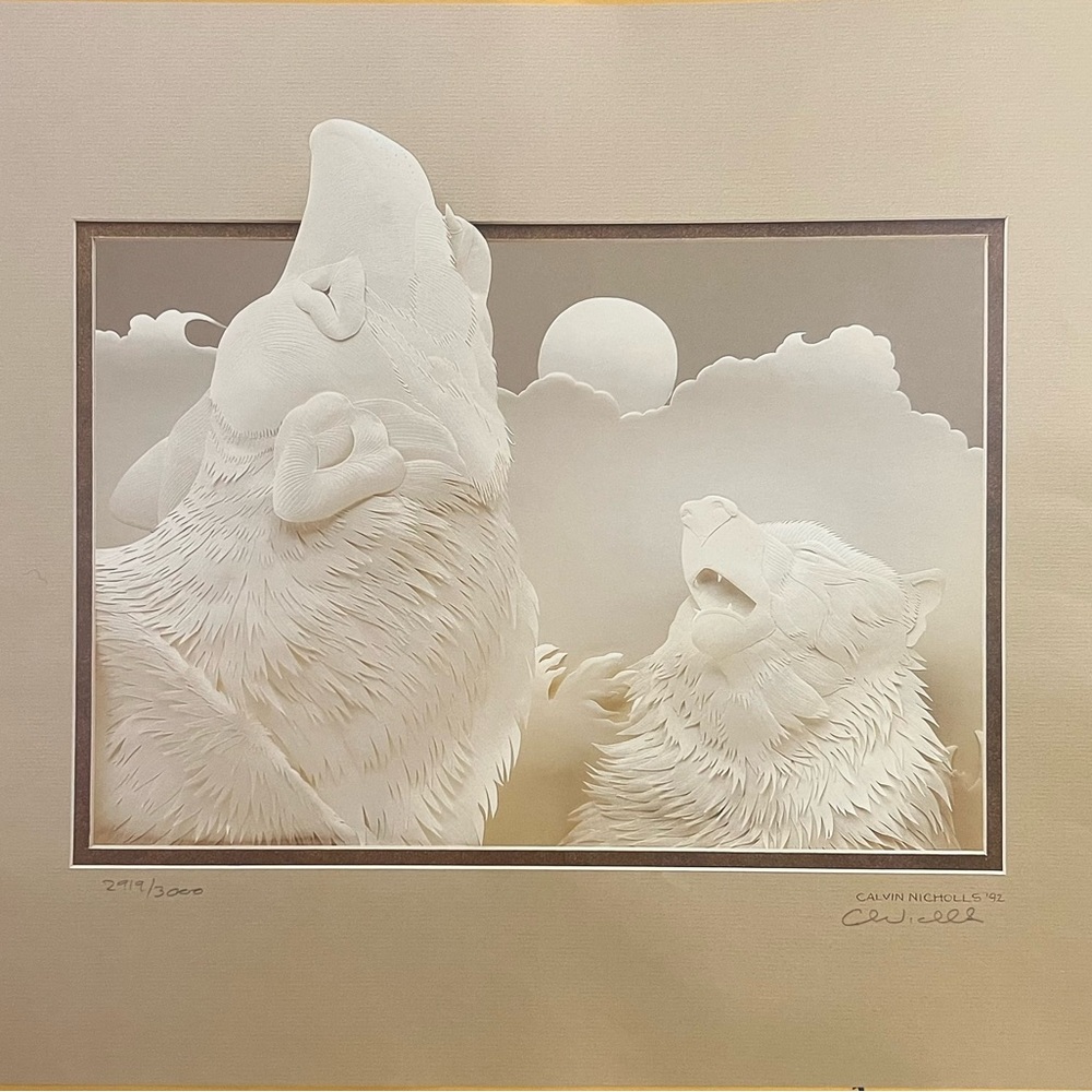 Set of four prints, Artist Calvin Nichols